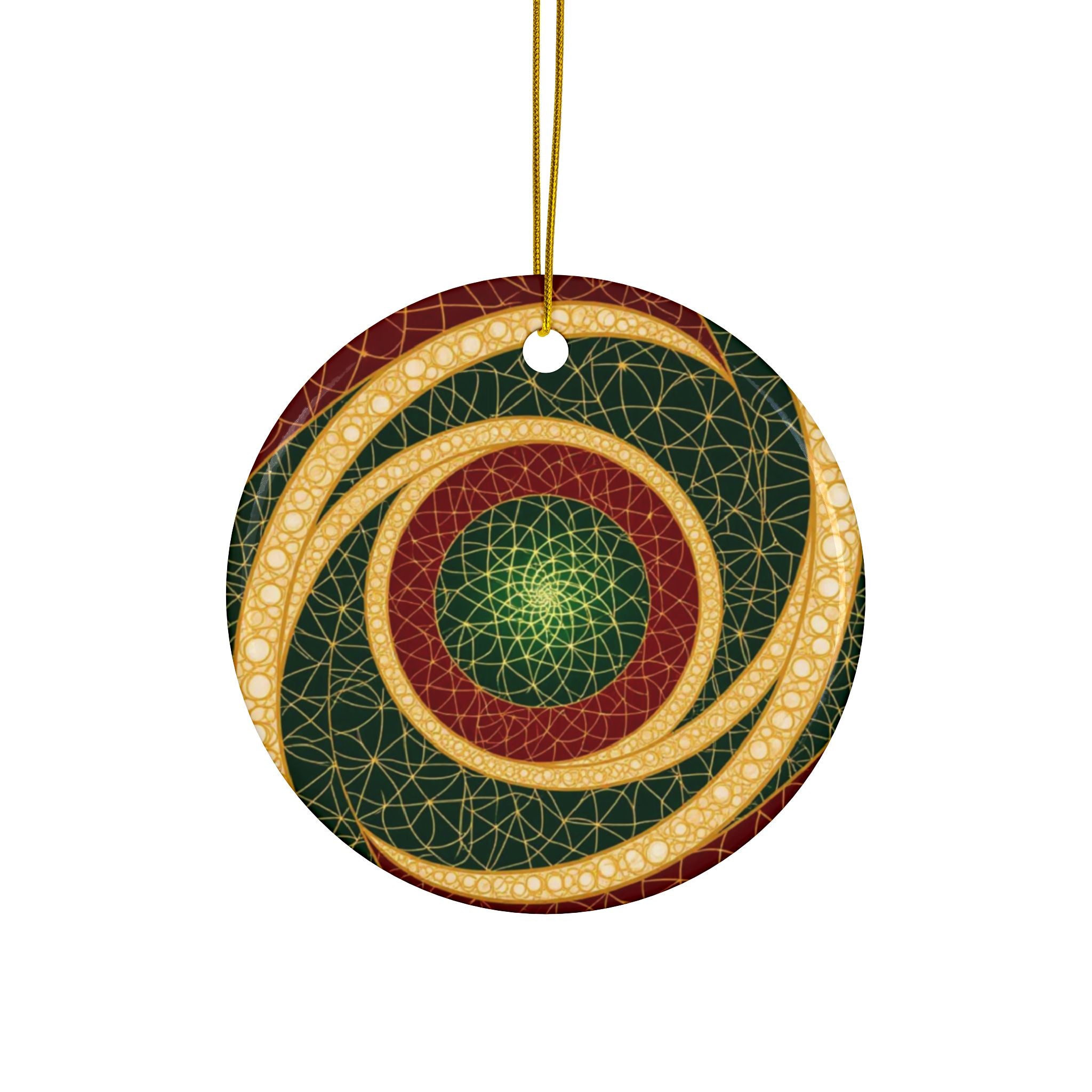 Ceramic Ornaments - Vibrant Colored Unique Design