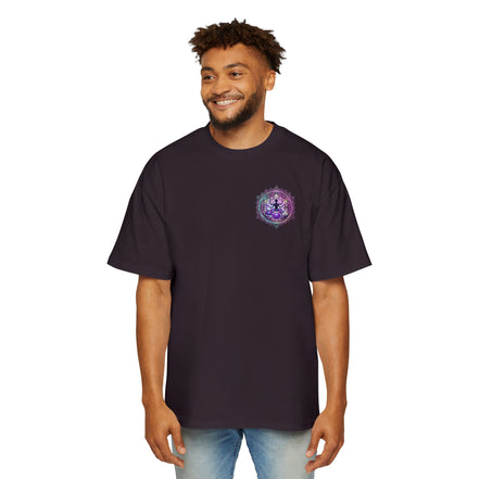 Men's Heavy Oversized Tee-ALIEN BEAT
