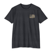 Copy of Earned the Title Kept the Attitude T-Shirt — Military USMC Veteran Flag Tee