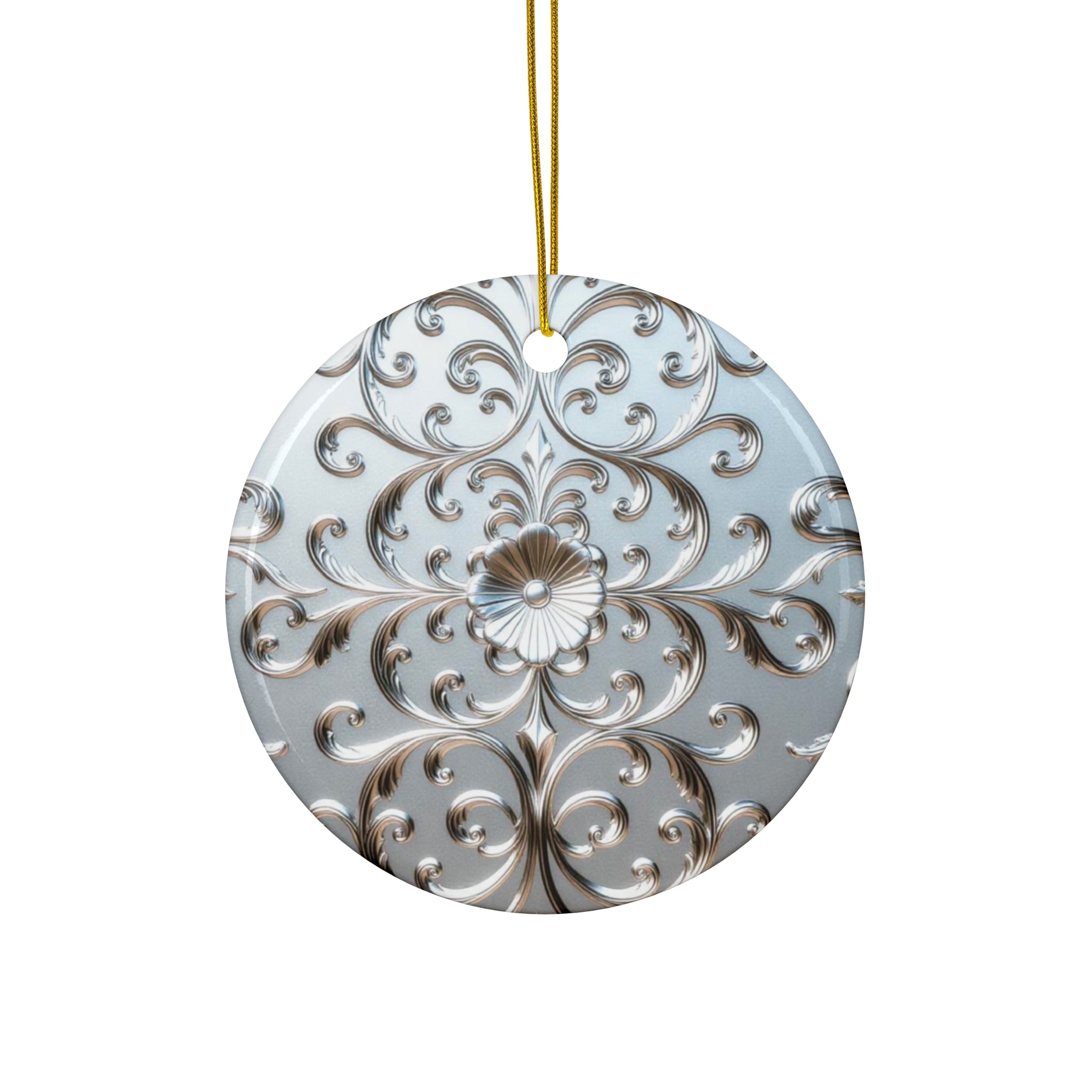 Artistic Ceramic Ornament, Home Decor, Holiday Gift, Unique Gift, Christmas Decoration, Bohemian Style, Colorful Accent