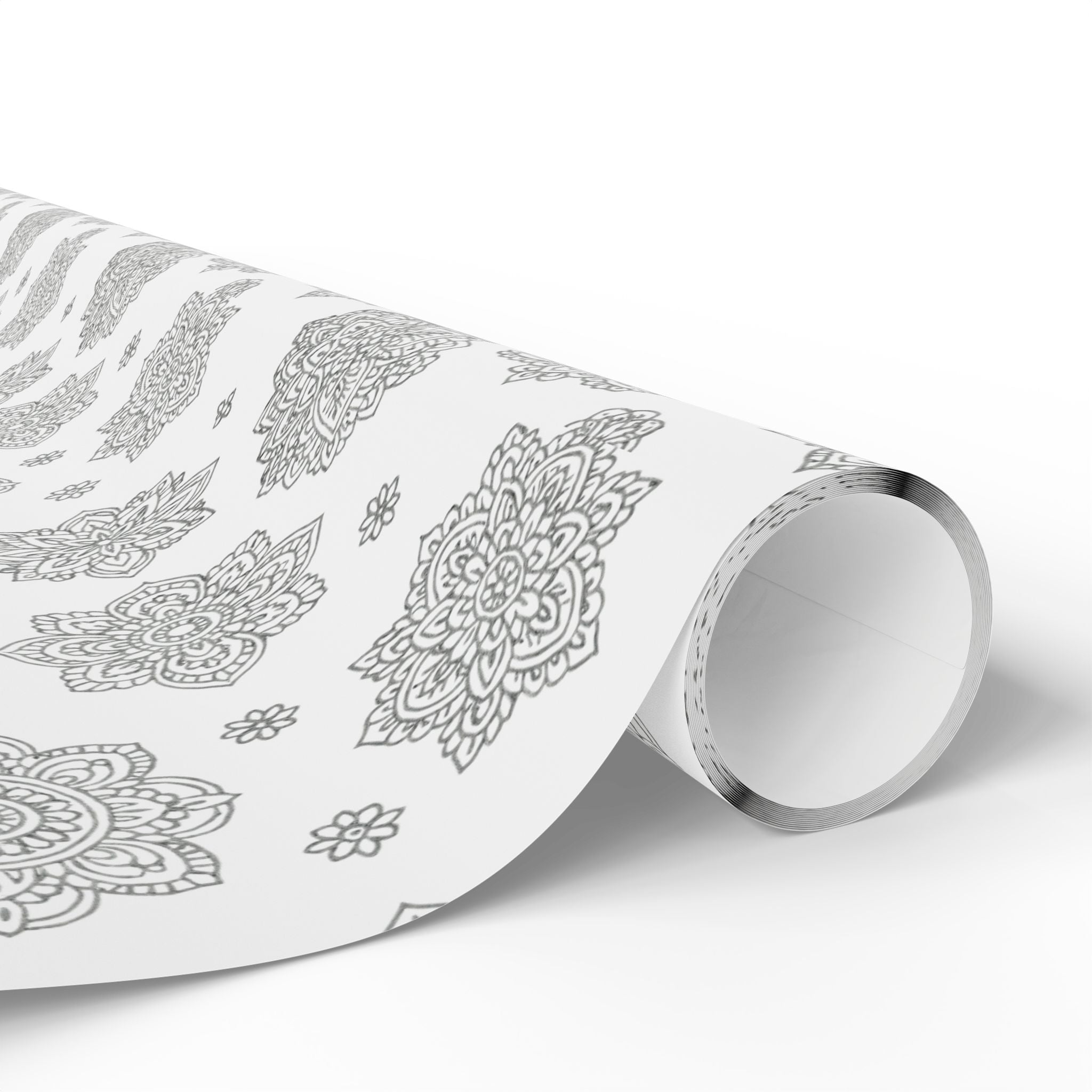 Beautiful Black and White pattern, Holiday Packaging