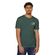Copy of Earned the Title Kept the Attitude T-Shirt — Military USMC Veteran Flag Tee