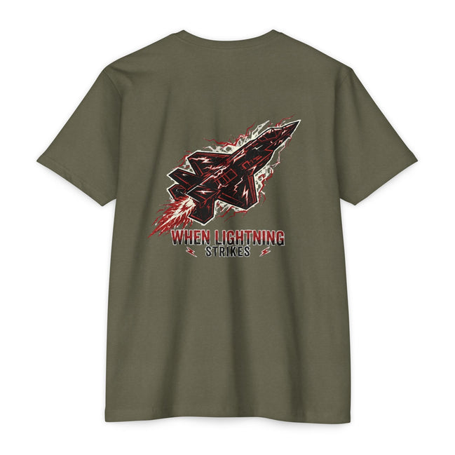 WHEN LIGHTNING STRIKES F-35 Graphic T-Shirt