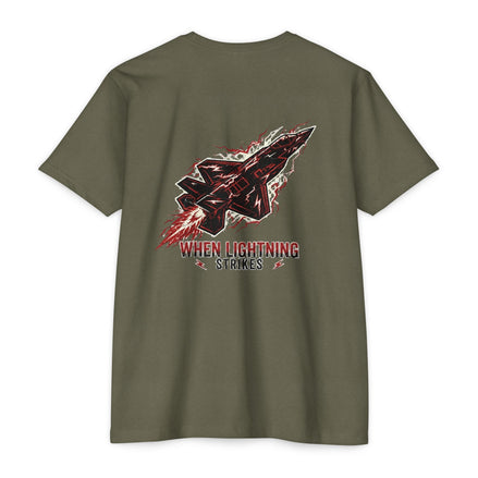 WHEN LIGHTNING STRIKES F-35 Graphic T-Shirt