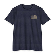 Copy of Earned the Title Kept the Attitude T-Shirt — Military USMC Veteran Flag Tee