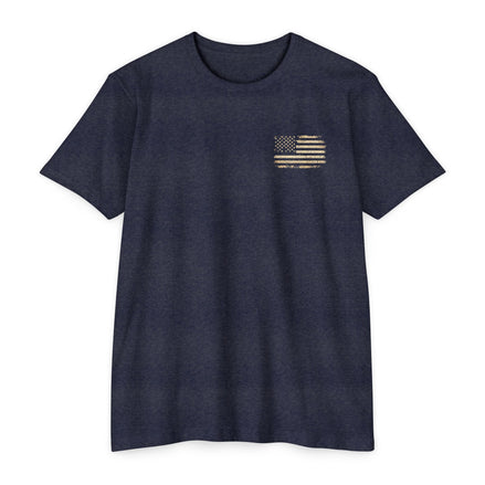 Military USMC Veteran Flag Tee