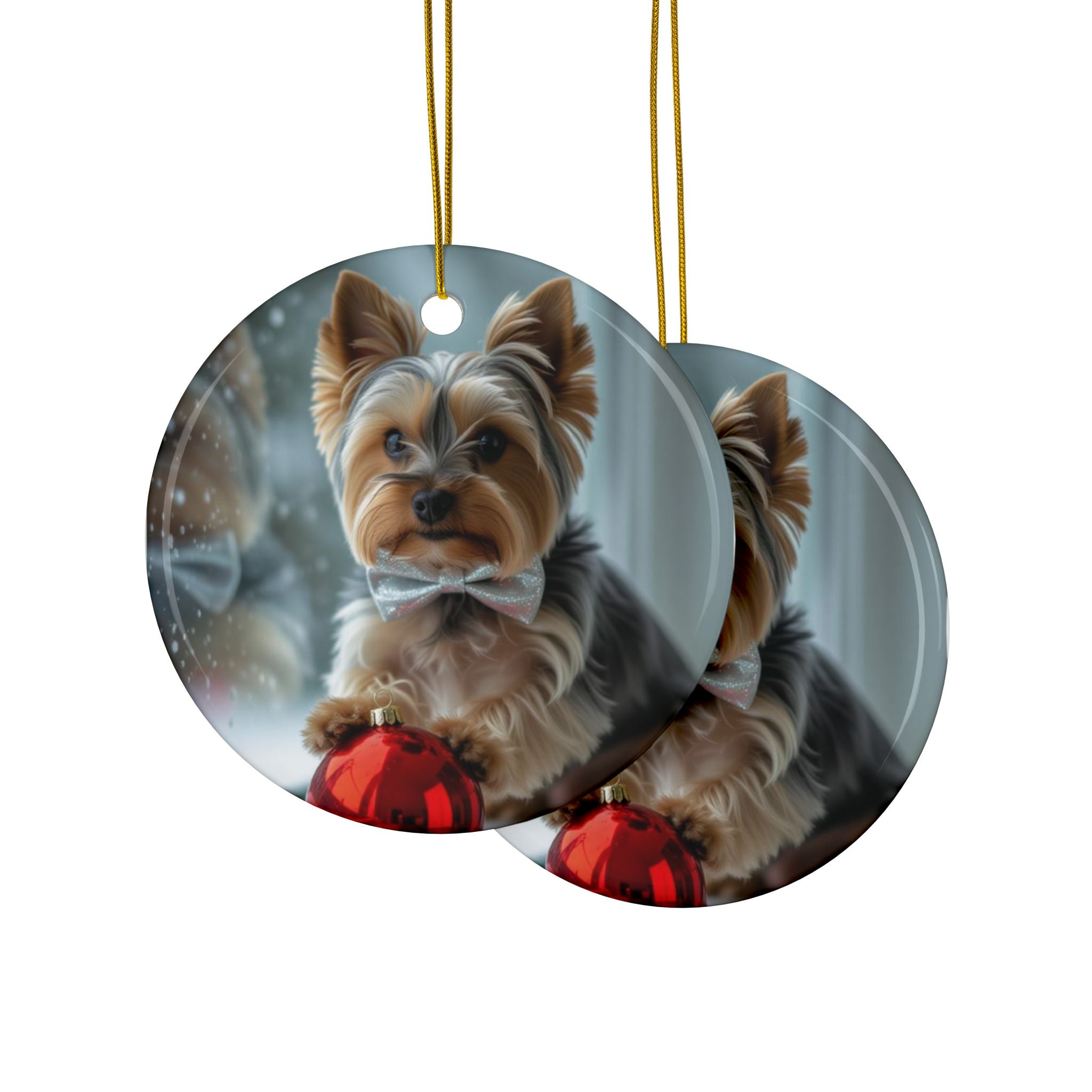 Ceramic Christmas Ornaments - Yorky Design