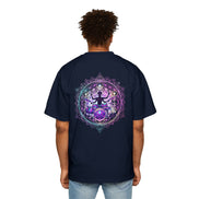 Men's Heavy Oversized Tee-ALIEN BEAT