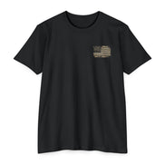 Copy of Earned the Title Kept the Attitude T-Shirt — Military USMC Veteran Flag Tee