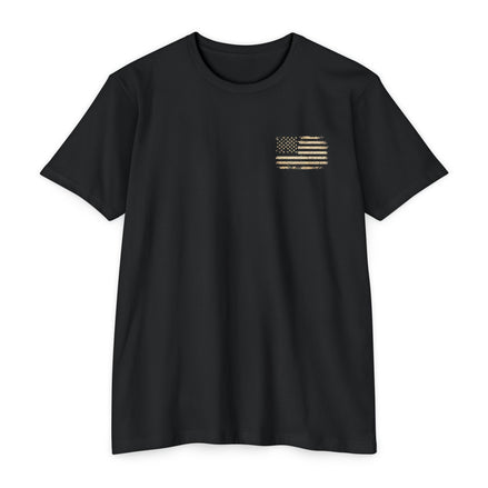 Military USMC Veteran Flag Tee
