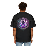 Men's Heavy Oversized Tee-ALIEN BEAT