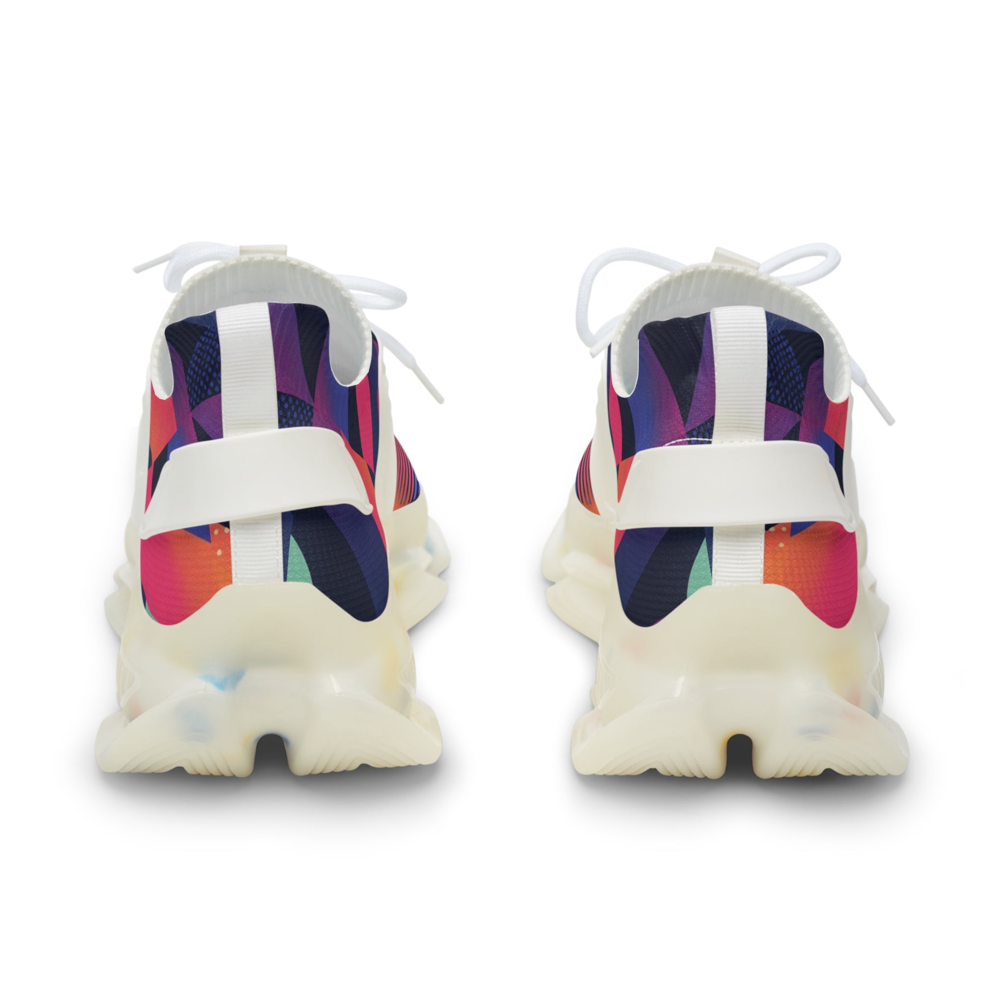 Vibrant Athletic Sneakers for Men – Colorful Mesh Design