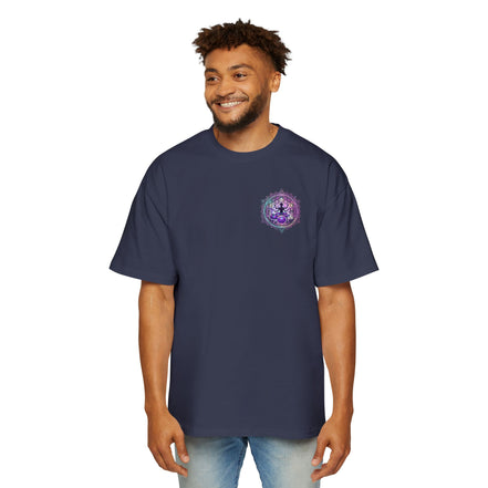 Men's Heavy Oversized Tee-ALIEN BEAT