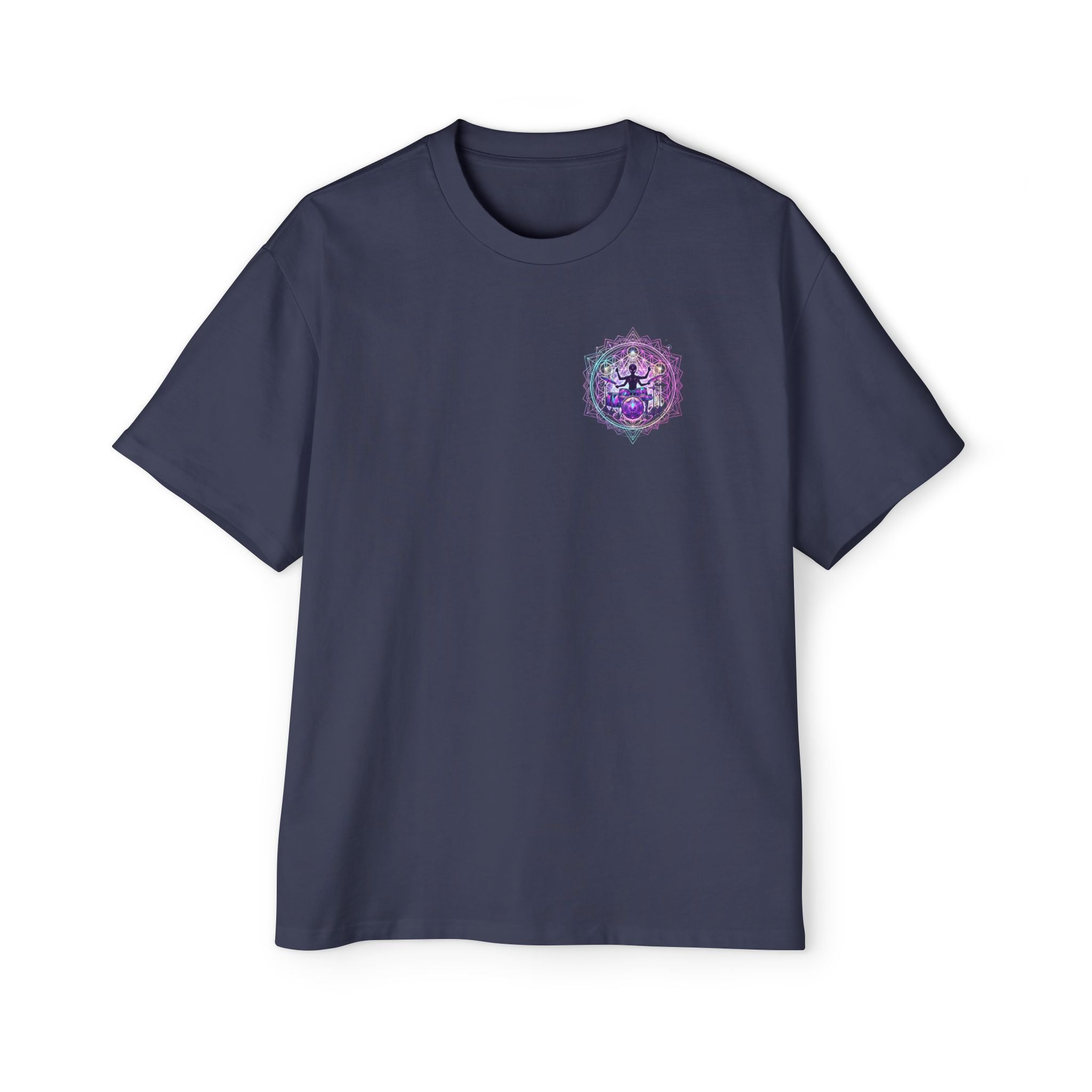 Men's Heavy Oversized Tee-ALIEN BEAT