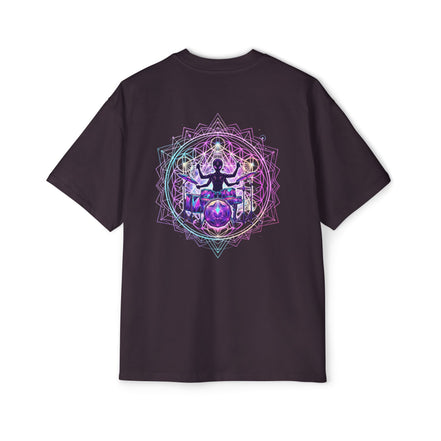 Men's Heavy Oversized Tee-ALIEN BEAT