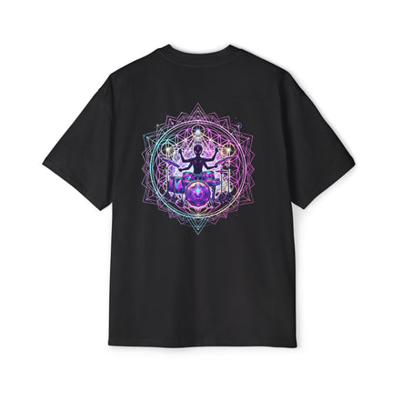 Men's Heavy Oversized Tee-ALIEN BEAT