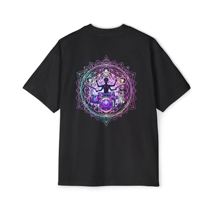 Men's Heavy Oversized Tee-ALIEN BEAT
