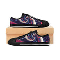 Artistic Women's Sneakers - Colorful Swirl Design