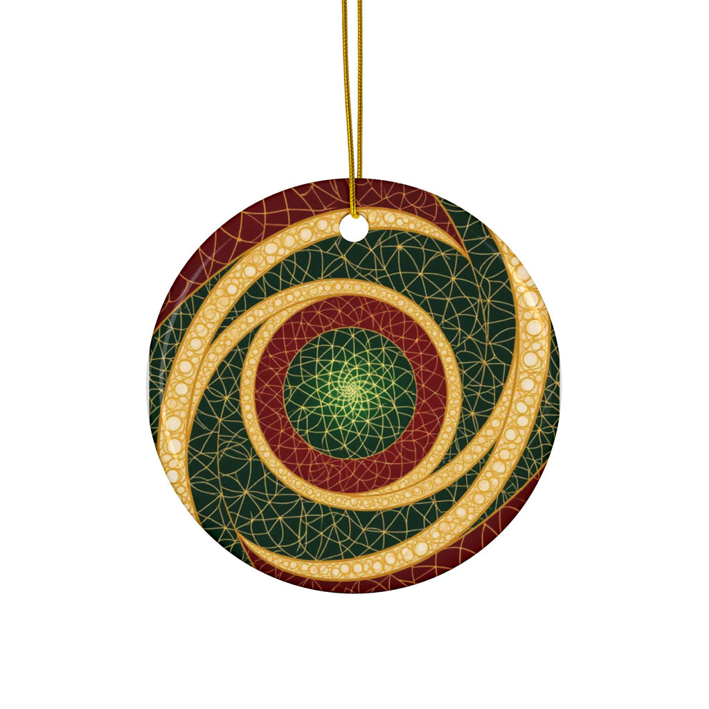 Ceramic Ornaments - Vibrant Colored Unique Design