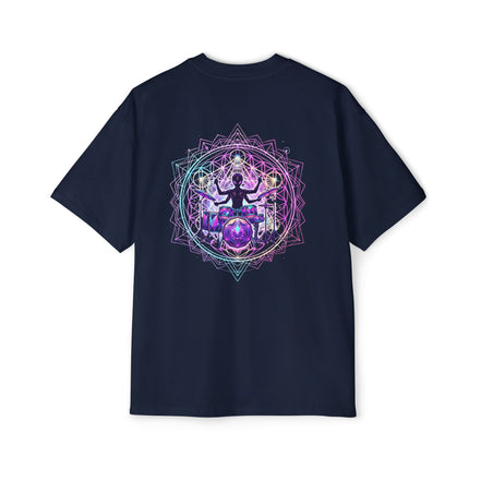 Men's Heavy Oversized Tee-ALIEN BEAT