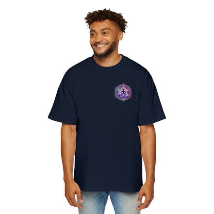 Men's Heavy Oversized Tee-ALIEN BEAT