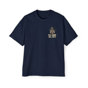 Men's Heavy Oversized Tee-ALL BARK ALL BITE