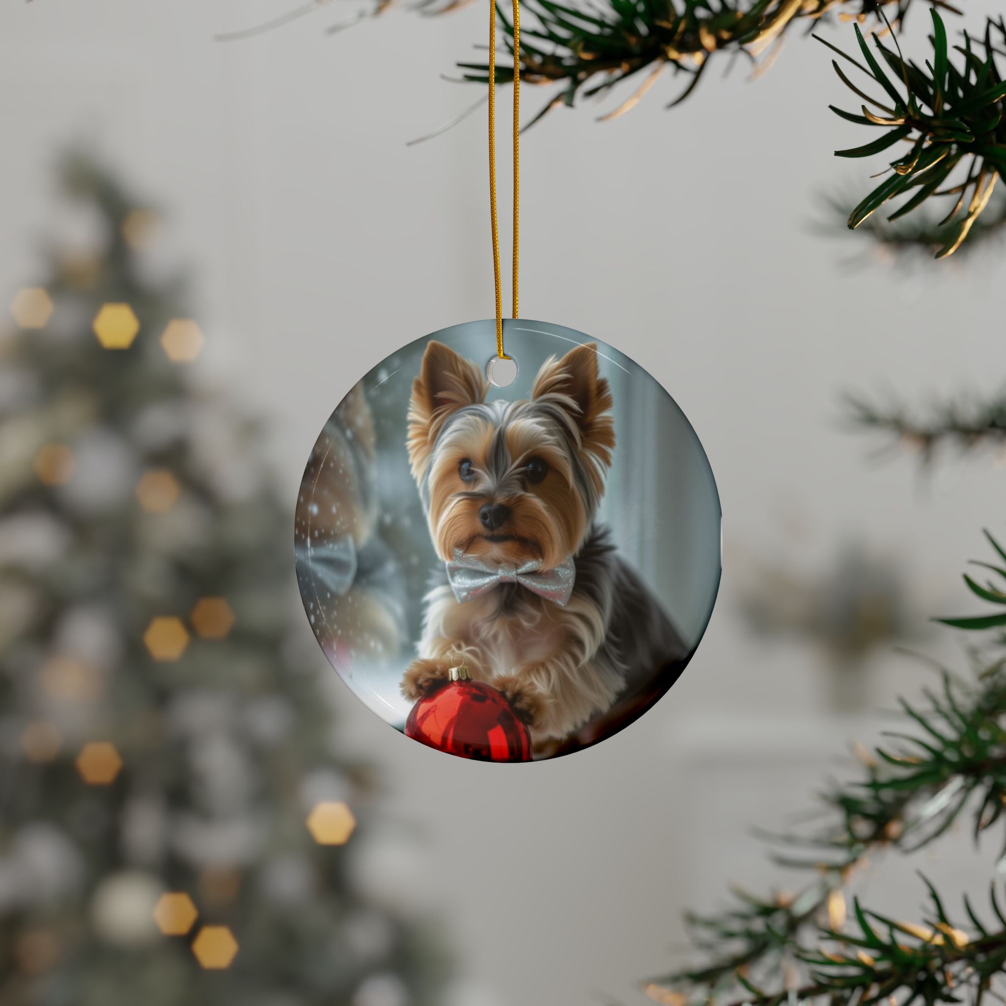 Ceramic Christmas Ornaments - Yorky Design
