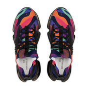 Vibrant Athletic Sneakers for Men – Colorful Mesh Design