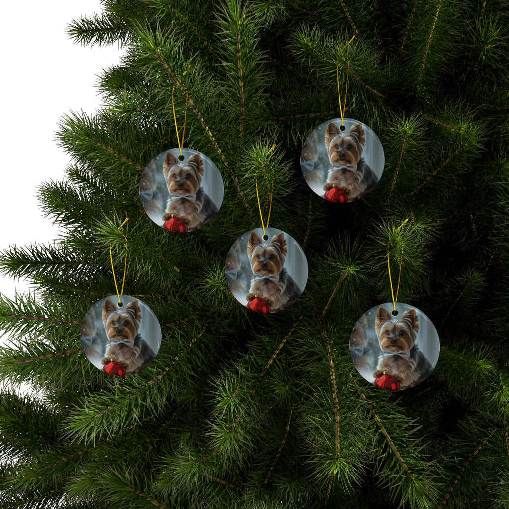 Ceramic Christmas Ornaments - Yorky Design
