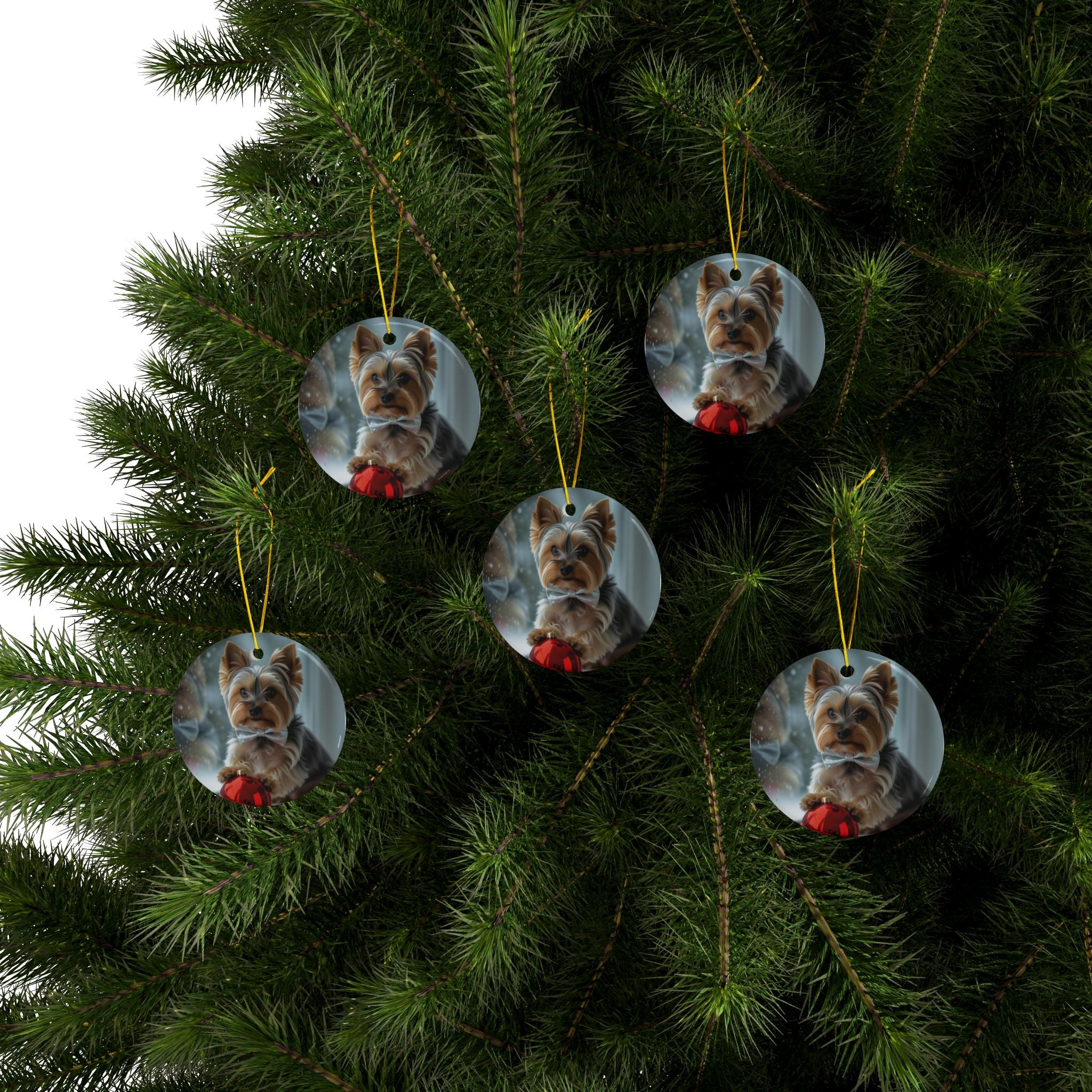 Ceramic Christmas Ornaments - Yorky Design