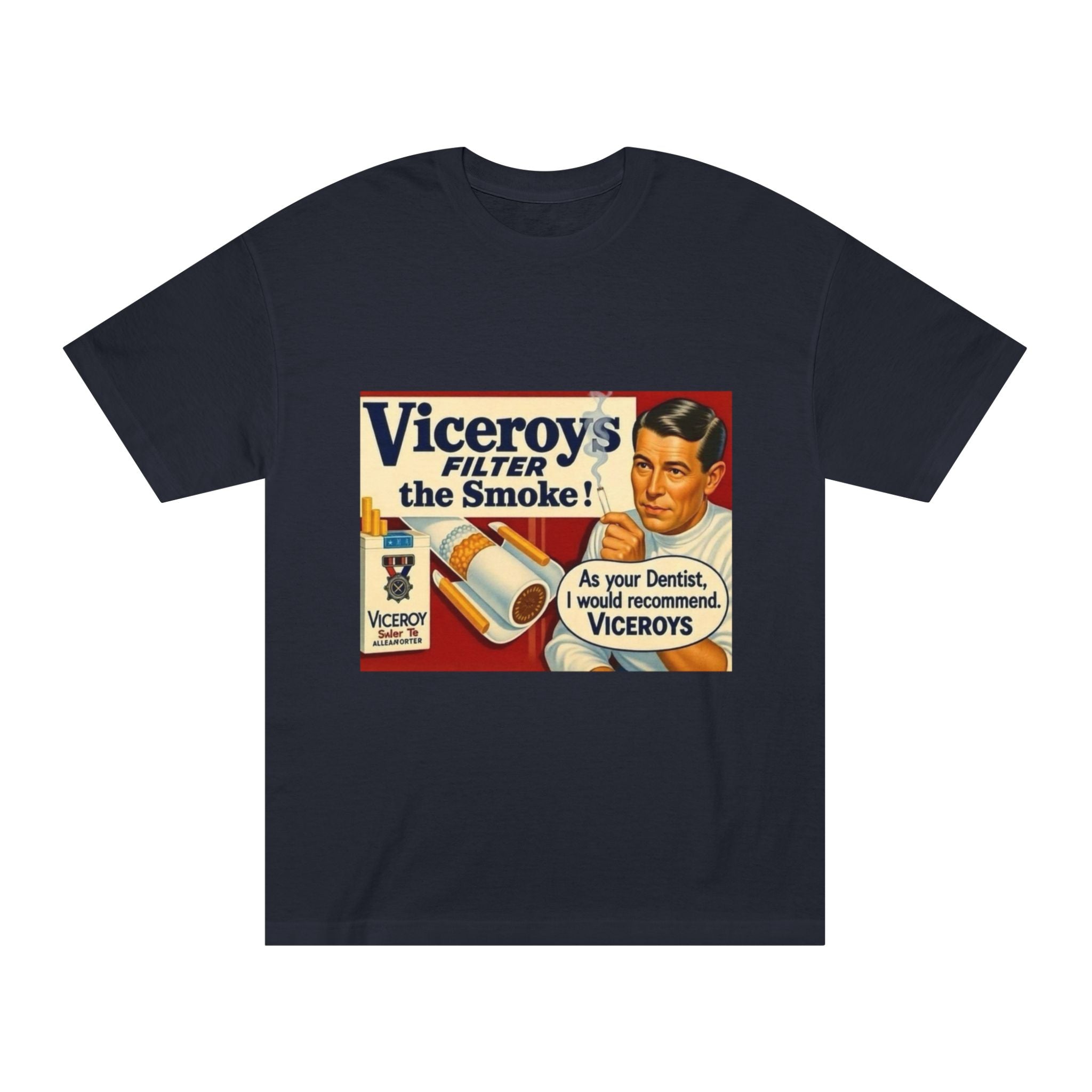 Vintage Smoking Dentist Ad Tee