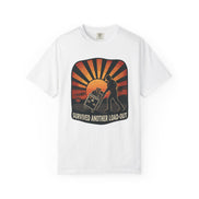 Survived Another Load-Out T-Shirt — Vintage Sunset Mover Crew Tee