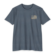 Copy of Earned the Title Kept the Attitude T-Shirt — Military USMC Veteran Flag Tee