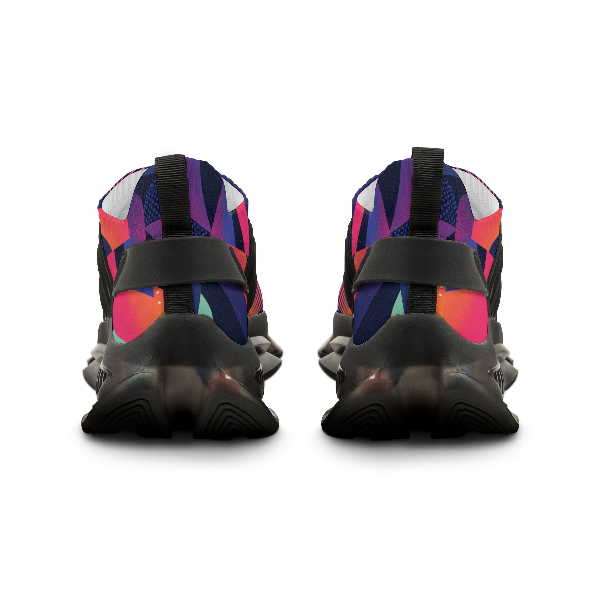 Vibrant Athletic Sneakers for Men – Colorful Mesh Design