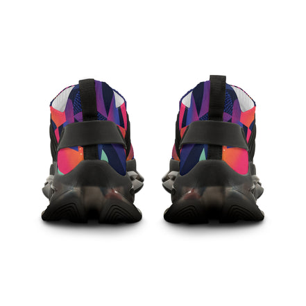 Vibrant Athletic Sneakers for Men – Colorful Mesh Design