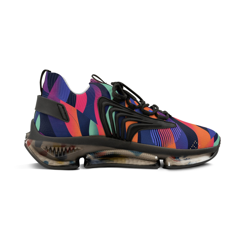 Vibrant Athletic Sneakers for Men – Colorful Mesh Design
